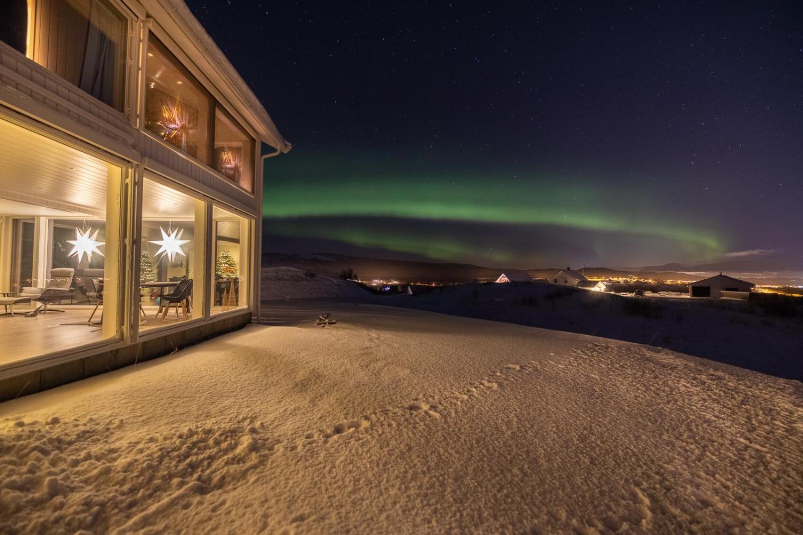 Aurora Borealis Observatory Silsand ภายนอก รูปภาพ