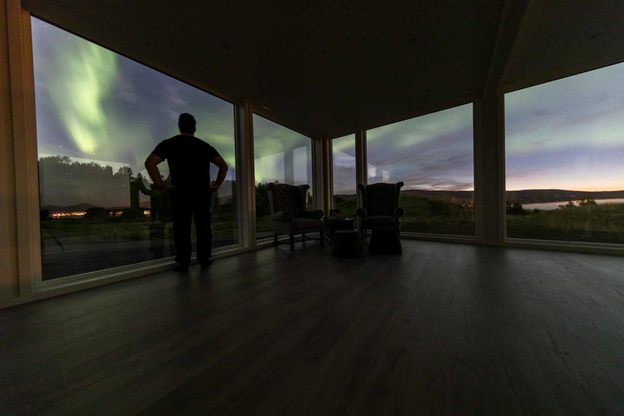 Aurora Borealis Observatory Silsand ภายนอก รูปภาพ